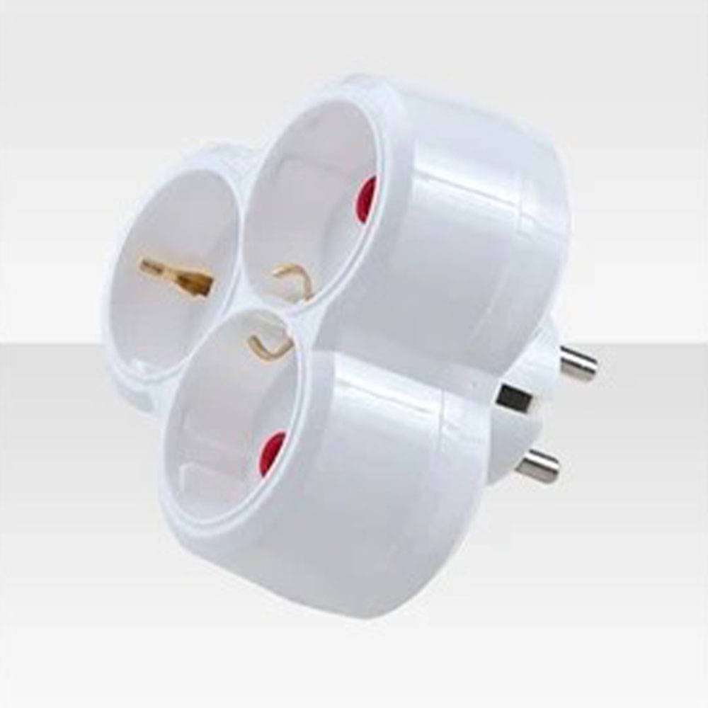 AYKA 3'LÜ TOPRAKLI FİŞ PRİZ SAFİR GOLYAT