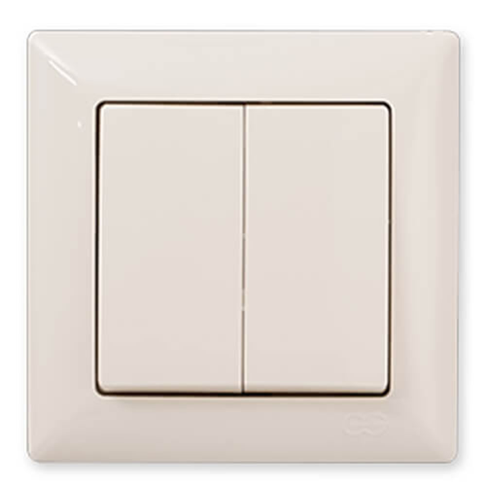 GÜNSAN SIVA ALTI VİSAGE ÇİFTLİ ANAHTAR DÜĞME KREM