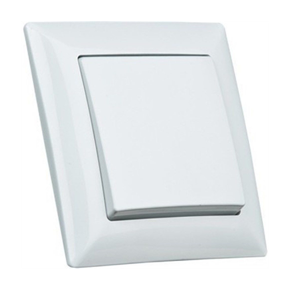 GÜNSAN SIVA ÜSTÜ TEKLİ DÜĞME BEYAZ ANAHTAR