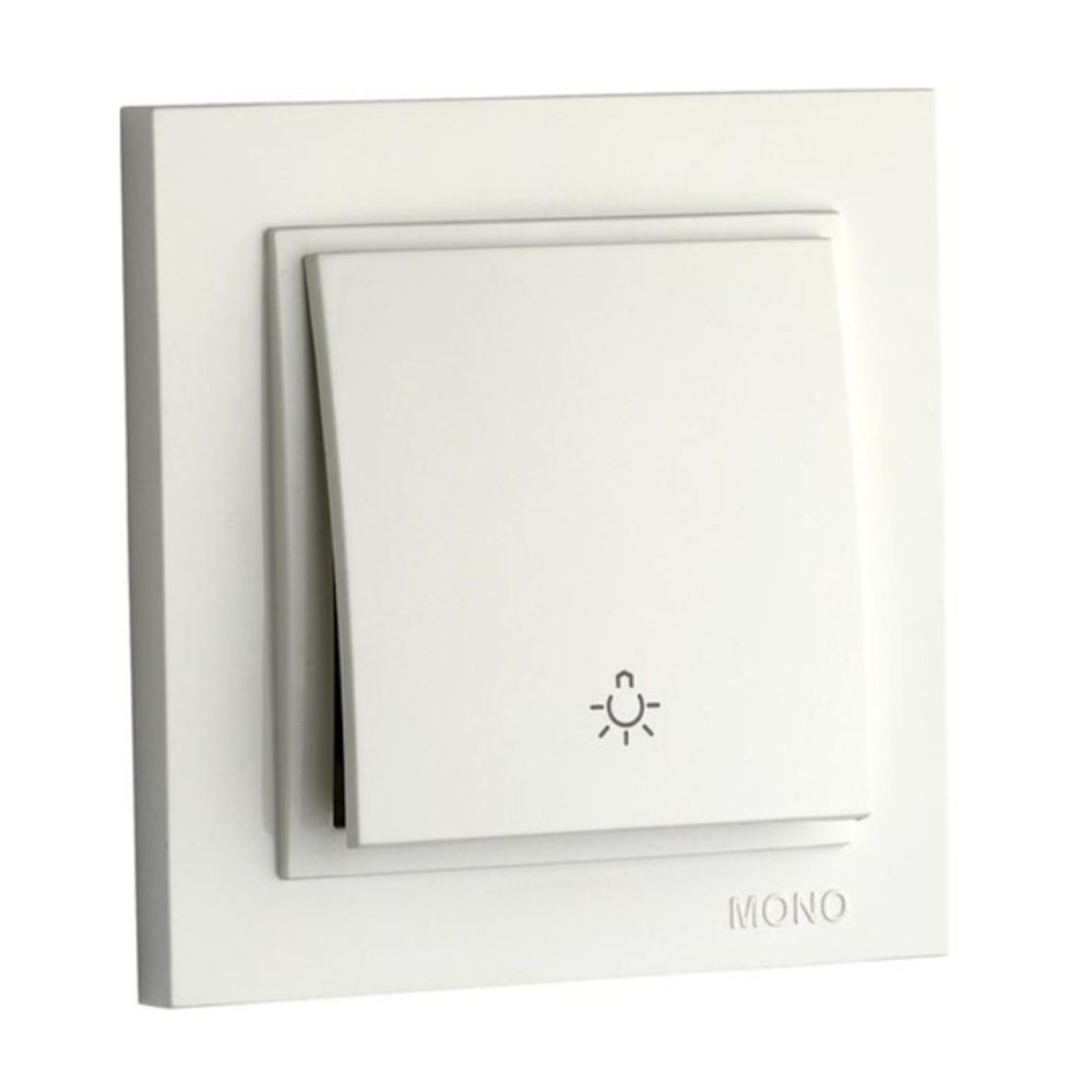 MONO SIVA ALTI LİGHT ZİL ANAHTAR DÜĞME BEYAZ